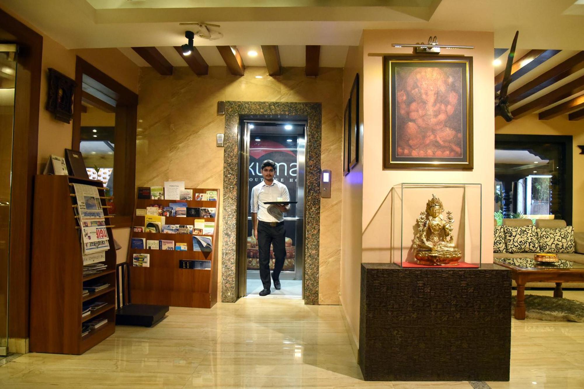 Kumari Boutique Hotel กาฐมาณฑุ ภายนอก รูปภาพ